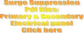 Surge Suppression
Pdf files:
Primary & Secondary
Electrical panel
Click here